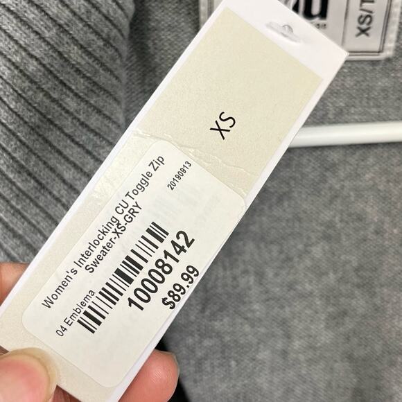 NWT! XS University of Colorado CU Toggle Zip Sweater Renu Bruzen Interlocking - Picture 8 of 16